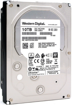 西部数据10T Sas WUS721010AL5204企业级硬盘