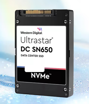 SN650 15.36T U.2 NVMe协议企业级SSD固态硬盘