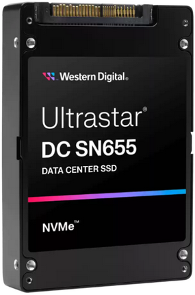 Ultrastar SN655 3.84TB U.3 NVME西数服务器固态硬盘